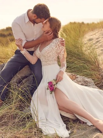Rebecca Ingram Style #Lorraine Dawn #3 Ivory thumbnail