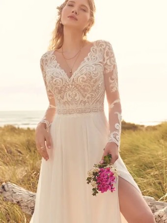 Rebecca Ingram Style #Lorraine Dawn #5 Ivory thumbnail