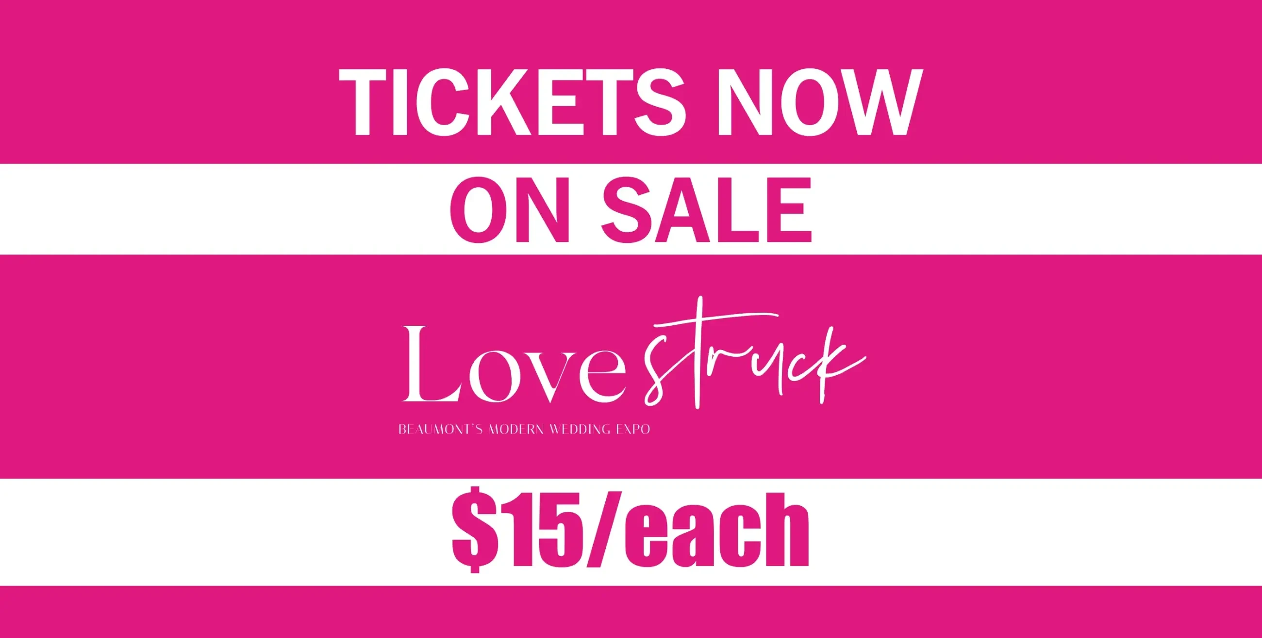 Bridal Expo Banner for Desktop